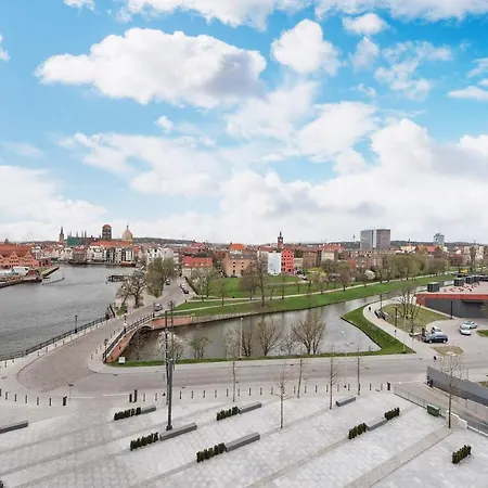 Brabank Riverside Premium & Free Parking By Downtown Апарт-отель Гданьск