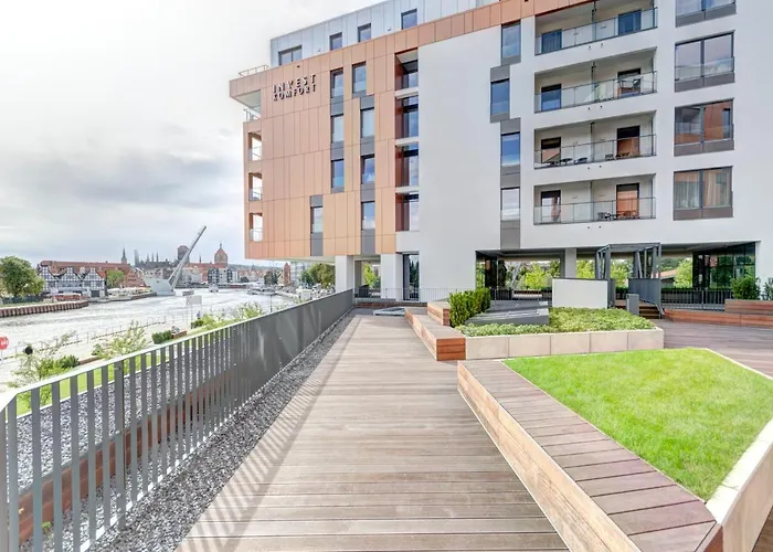 Brabank Riverside Premium & Free Parking By Downtown 4* Gdaňsk